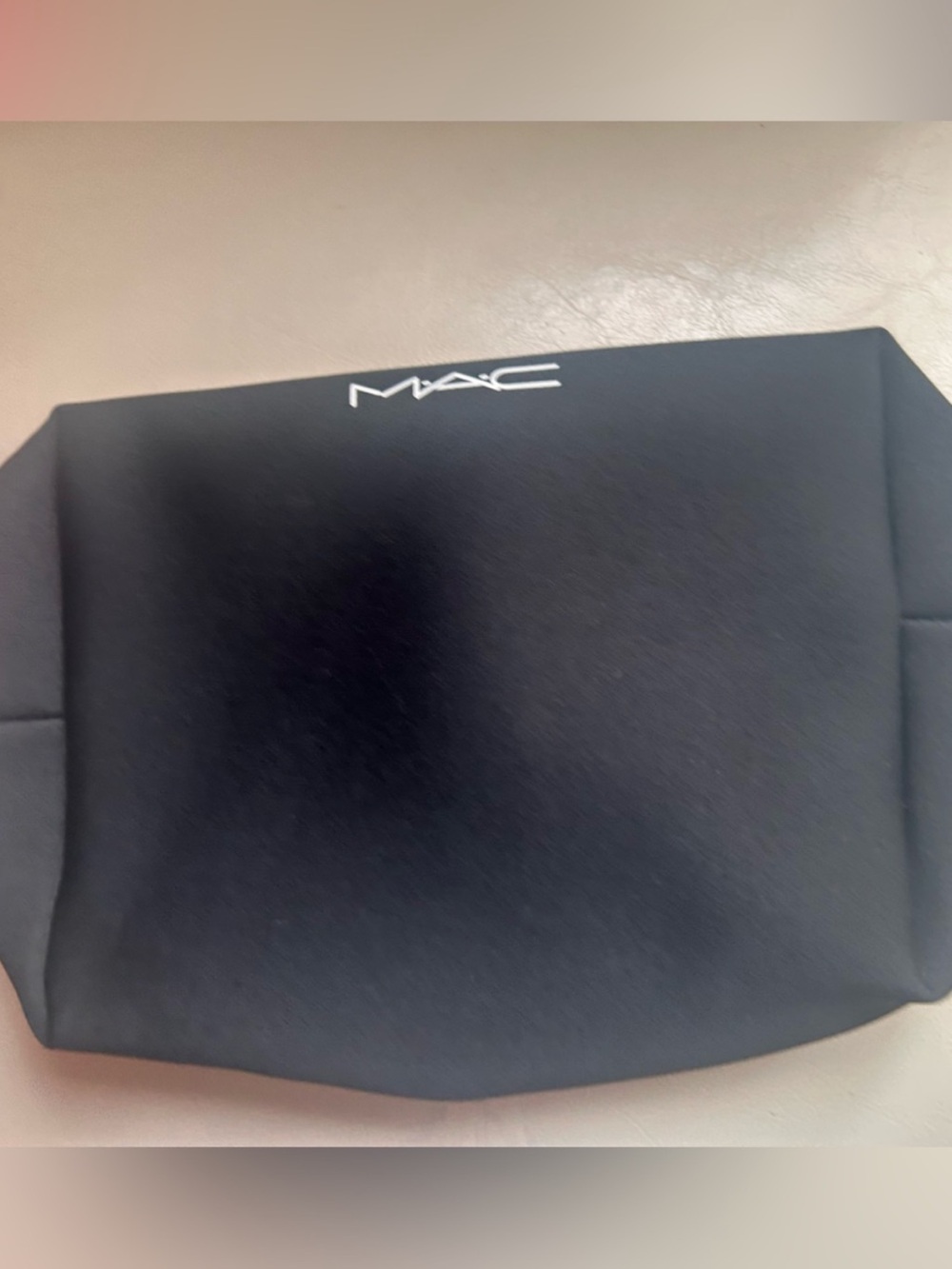 MAC Black Cosmetic Makeup Bag